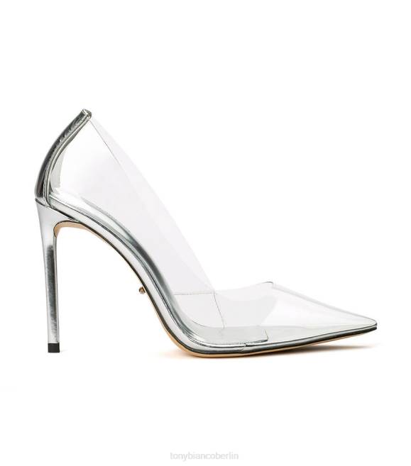 Stöckelschuhe| de Tony Bianco Frauen Alijah Heels klares Vinylit/Silber 4624205